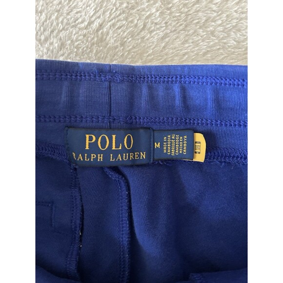 Polo Ralph Lauren Double-Knit Pony Jogger Pants Size Medium Sapphire Star Blue - Picture 5 of 11